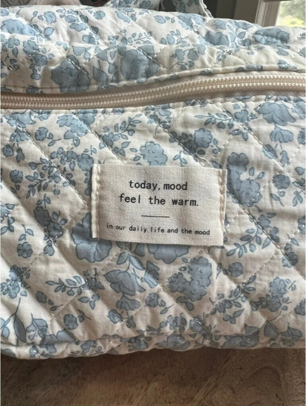 N/A quilted floral